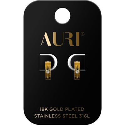 Auri Kolczyki Grubsze Kołka Cyrkonia