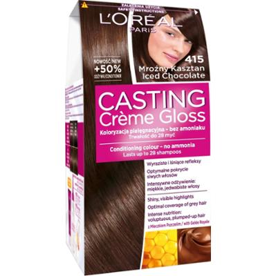 L'Oreal Paris Casting Creme Gloss Farba do włosów 415 mroźny kasztan