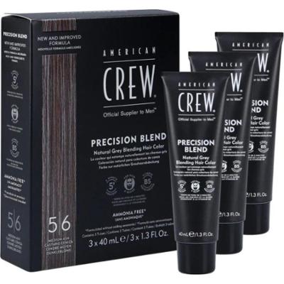 American Crew Precision Blend Medium ASH (5-6) 3X40ml