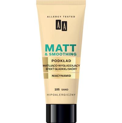 AA Make Up podkład matujący wygładzający 105 Sand 30 ml