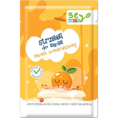 SEYO Kids strzelaki do kąpieli pomarańcza 30g
