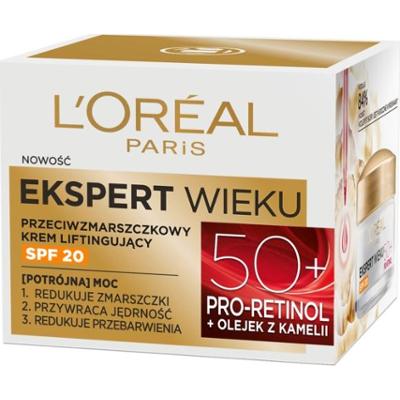 L'Oreal Paris Ekspert wieku Przeciwzmarszczkowy krem liftingujący 45+ SPF20 50ml