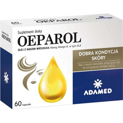 Adamed Oeparol olej z nasion wiesiołka 60 kapsułek