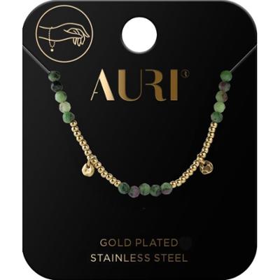 Auri bransoletka z czarnymi kamieniami 1 sztuka