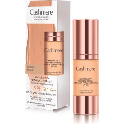 Cashmere DD Nawilżający podkład-serum z kwasem hialuronowym SPF 30 Warm Beige