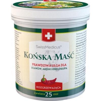 SwissMedicus Rozgrzewająca końska maść 250 ml