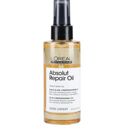 Loreal Absolut Repair Gold 10 w 1 olejek do włosów zniszczonych 90 ml