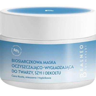 Balneokosmetyki biosiarczkowa maska oczyszczająco-wygładzająca do twarzy, szyi i dekoltu 150 ml