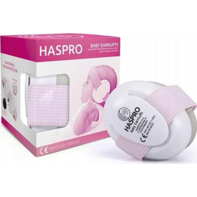 Haspro nauszniki ochronne dla dzieci Baby Earmuffs Pink