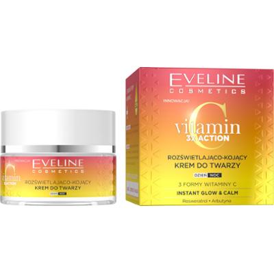 Eveline Cosmetics Vitamin C 3action krem rozjaśniaj.d/n 50ml