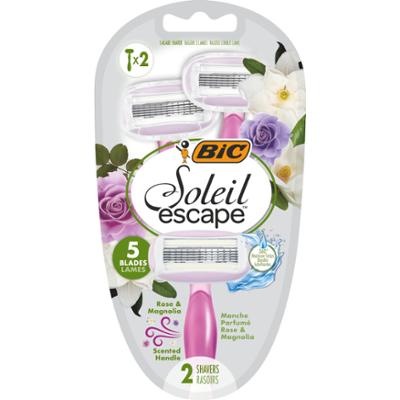 Bic Golarka Soleil Escape 5 2Szt