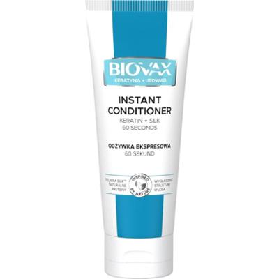 Biovax odżywka do włosów przesuszonych i puszących się Keratyna + Jedwab 200 ml