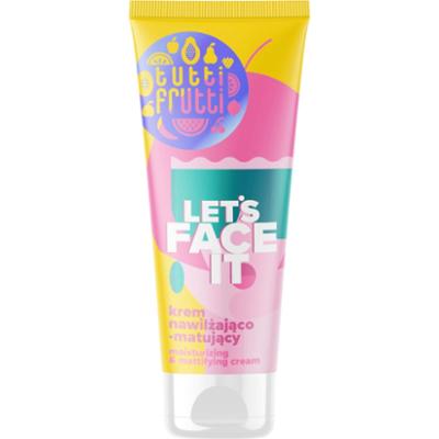 TUTTI FRUTTI Let's Face It krem nawilżająco–matujący do twarzy 50 ml