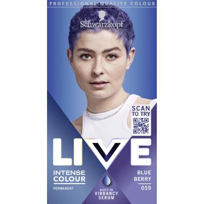 Schwarzkopf Live Intense Colour Farba Do Włosów 059 Blueberry
