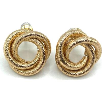 Cat&Cat złote kolczyki na sztyft