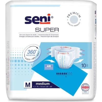 Seni Super pielucho-majtki dla dorosłych Medium 10 szt