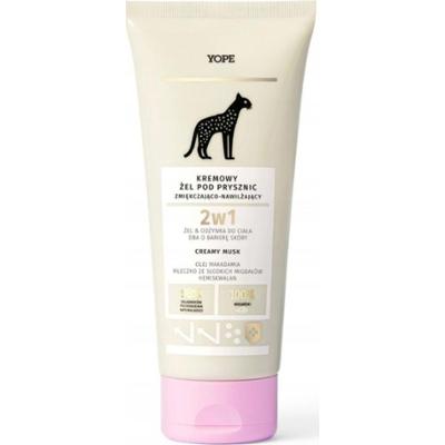 Yope kremowy żel pod prysznic zmiękczająco-nawilżający Creamy Musk 200 ml