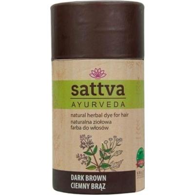 Sattva Ayurveda Natur.ziol.farba Ciemny Brąz 150G