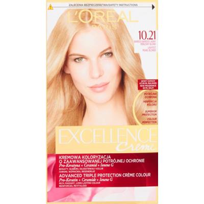 L'Oreal Paris Excellence Creme Farba do włosów 10.21 bardzo jasny perłowy blond