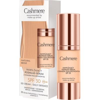 Cashmere DD Nawilżający podkład-serum z kwasem hialuronowym SPF 30 Natural Beige