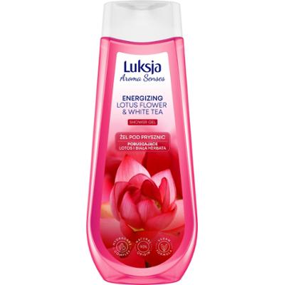Luksja Aroma Senses Żel pod prysznic pobudzające lotos i biała herbata 500 ml