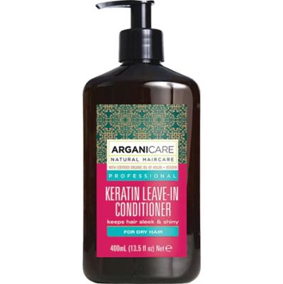 Arganicare Keratin odżywka bez spłukiwania do suchych włosów z keratyną 400 ml