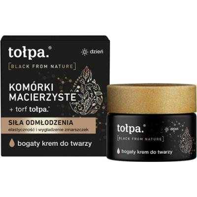 Tołpa bogaty krem do twarzy Black From Nature 50 ml