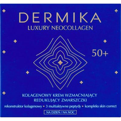 Dermika Luxury Neocollagen Kolagenowy krem wzmacniający 50+ na dzień i noc 50 ml