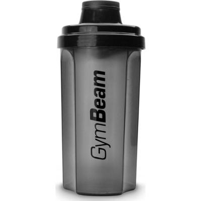 GymBeam Transparent Black szejker 700 ml