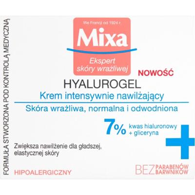 Mixa Hyalurogel Krem intensywnie nawilżający 50 ml