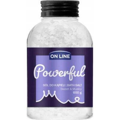 ON LINE POWERFUL sól do kąpieli 600G