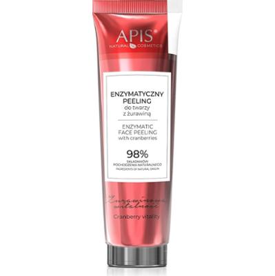 Apis Żurawinowa Witalność enzymatyczny peeling do twarzy z żurawiną 100 ml