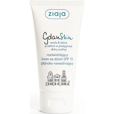 ZIAJA GdanSKIN Krem rozświetlający na dzień SPF 15, głęboko nawadniający, 50 ml