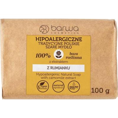 Barwa mydło szare w kostce z rumiankiem 100 g