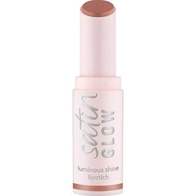 Essence Satin Glow Luminous Shine Lipstick 01 Whole Latte Love pomadka do ust 3,5 g