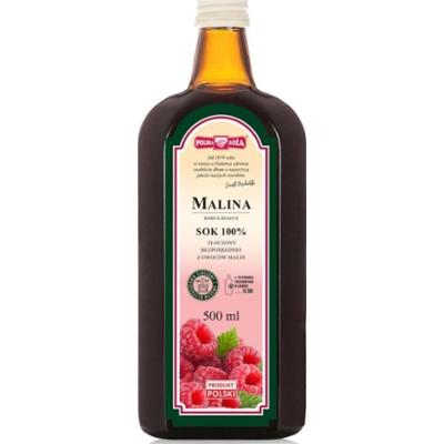 Polska Róża sok malina 100% 500 ml