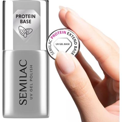 Semilac Baza do Lakierów Hybrydowych i Żelowych Protein Extend Base 7 ml