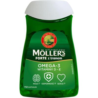 Möller's Forte z tranem 112 kapsułek