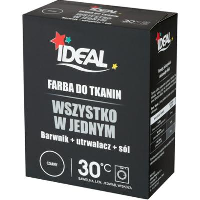 IDEAL farba do tkanin czarny 350 g