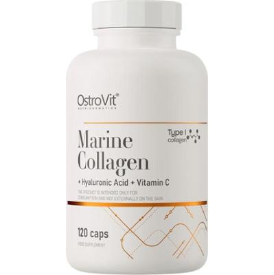 OstroVit kolagen Marine Collagen + Hyaluronic Acid + Vitamin C 120 kapsułek