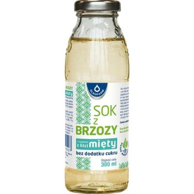 Oleofarm sok z brzozy z miętą 300 ml