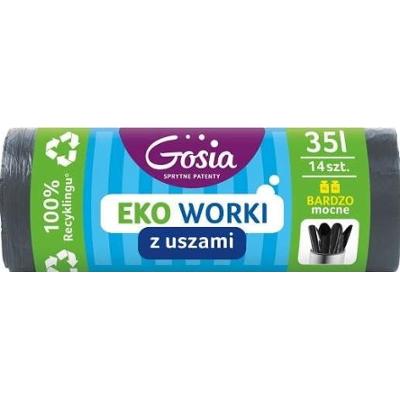 Gosia worki z uszami LDPR bardzo mocne 35l 14szt.