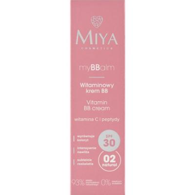 MIYA myBBalm witaminowy krem BB SPF 30 - 02 natural 30 ml