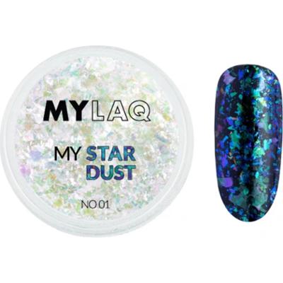 MYLAQ My Star Dust 01 pyłek do paznokci