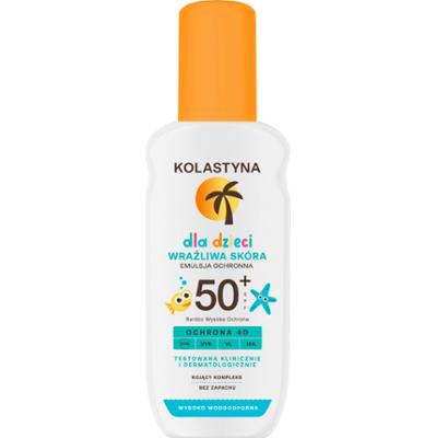 KOLASTYNA SKÓRA WRAŻLIWA Emulsja do opalania dla dzieci  SPF 50+ 150 ml