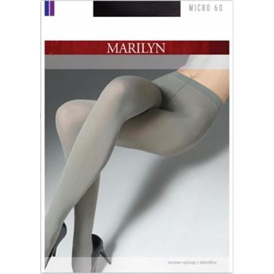 Marilyn Micro rajstopy z mikrofibry Nero 60 5/XL
