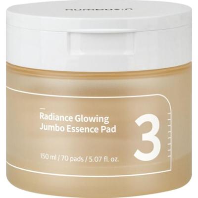 Numbuzin No.3 Radiance Glowing Jumbo Essence Pad 70 szt.