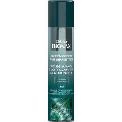 Biovax suchy szampon Glamour Ultra Green for Brunettes 200 ml