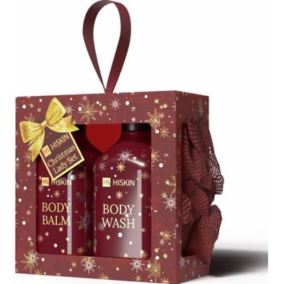 Hiskin Christmas Lady Set Bordowy zestaw prezentowy 1 szt