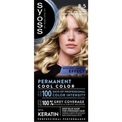 Syoss farba do włosów 8-5 jasny popielaty blond